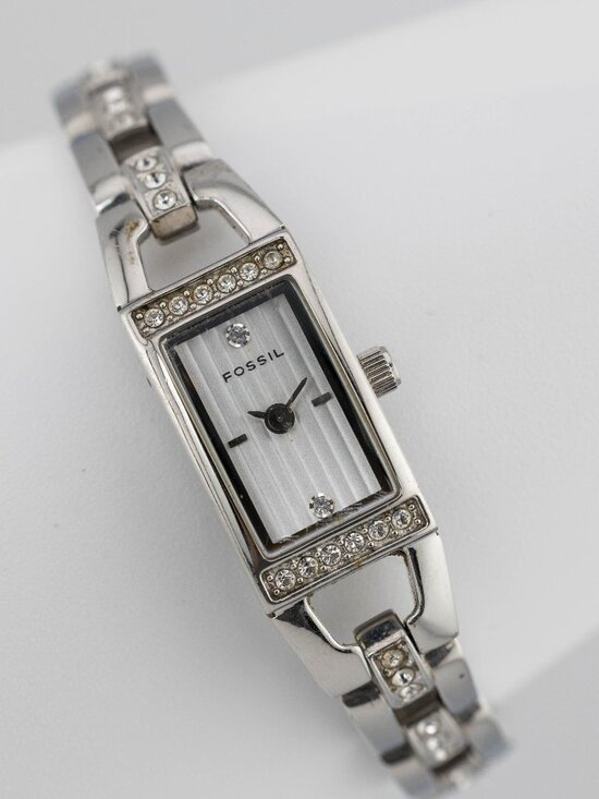 Fossil ES-1510 Crystal Accents Quartz Analog Women\'s Watch New Battery main image 8